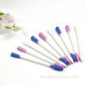 Most Popular Bamboo Stick Cotton Buds Colorful Tip